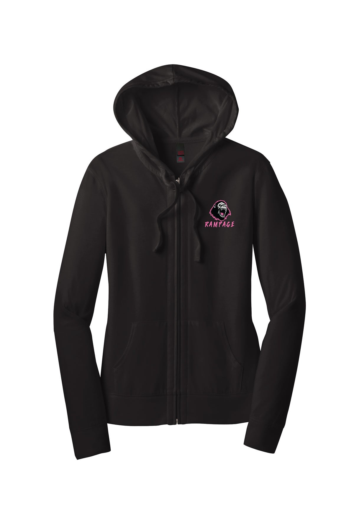 Women’s Fitted Jersey Full-Zip Hoodie