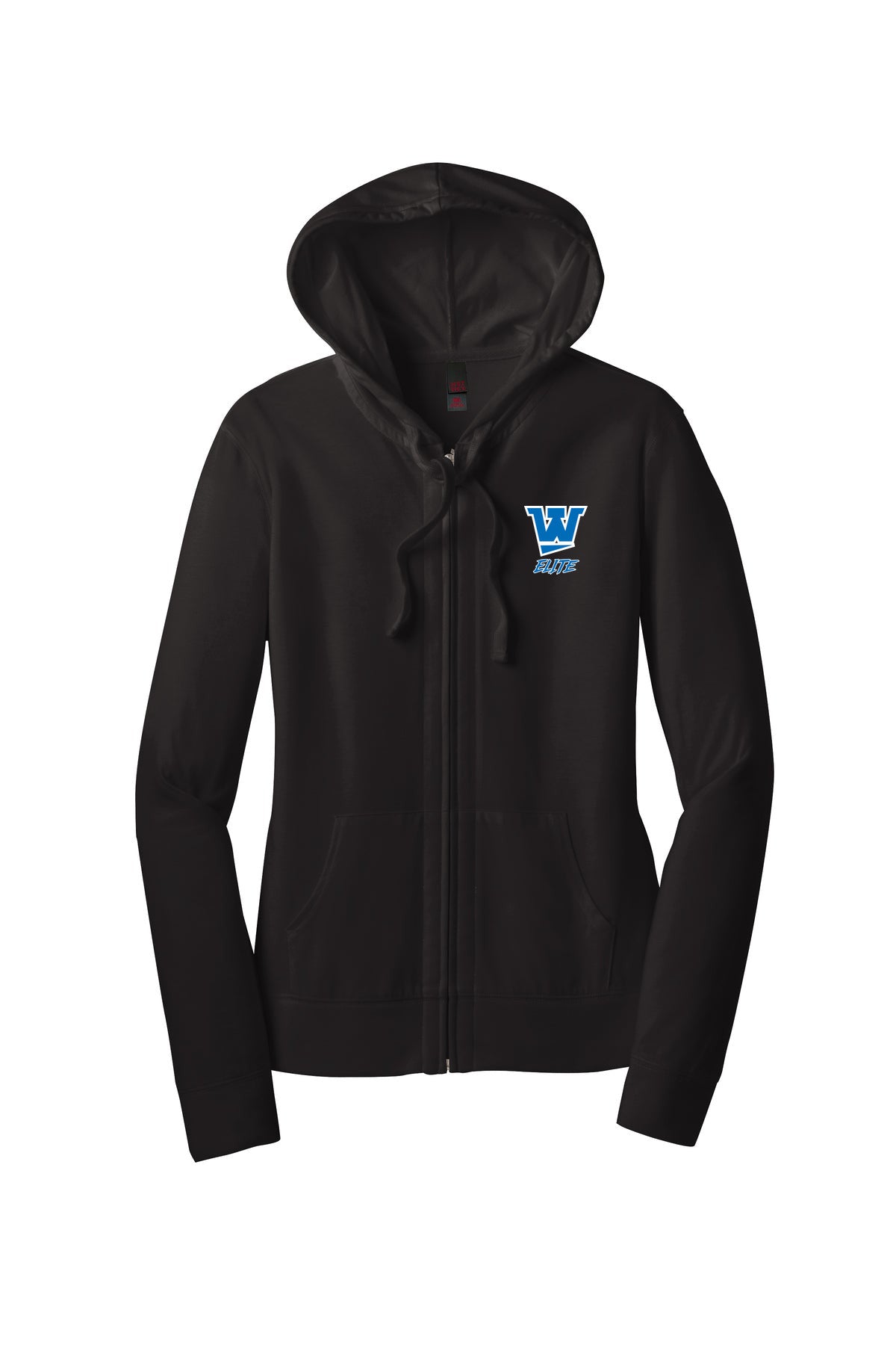 Women’s Fitted Jersey Full-Zip Hoodie