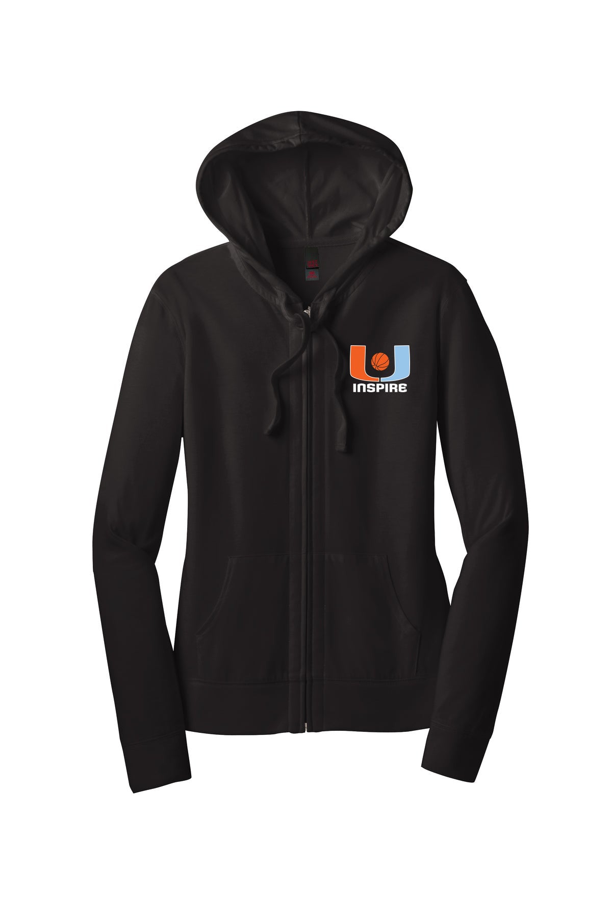 Women’s Fitted Jersey Full-Zip Hoodie
