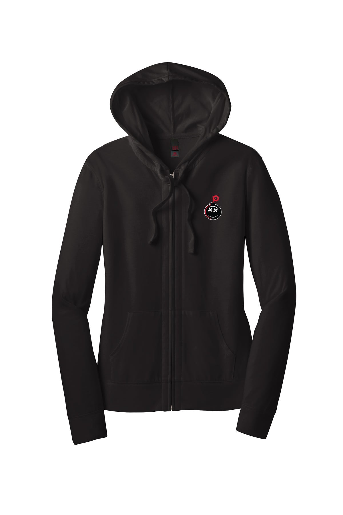 Women’s Fitted Jersey Full-Zip Hoodie