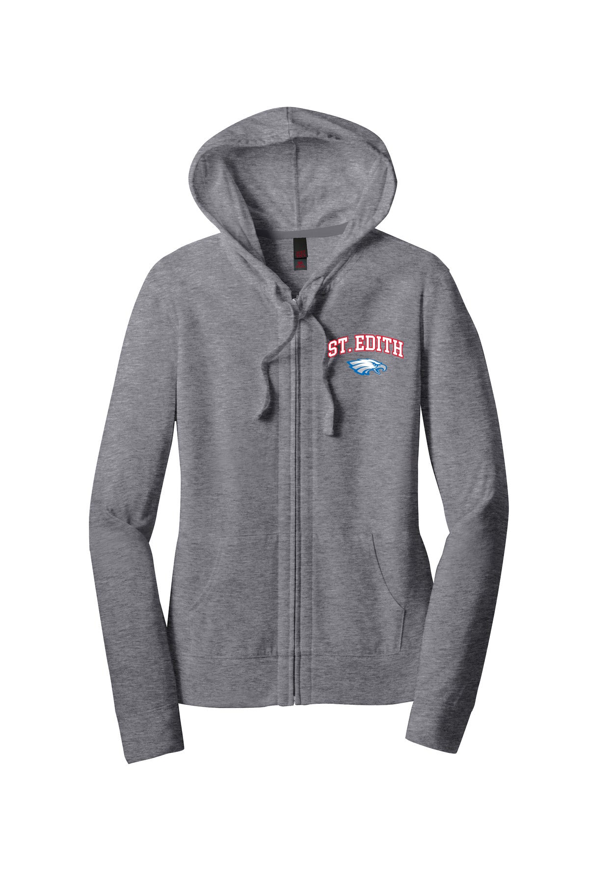 Women’s Fitted Jersey Full-Zip Hoodie