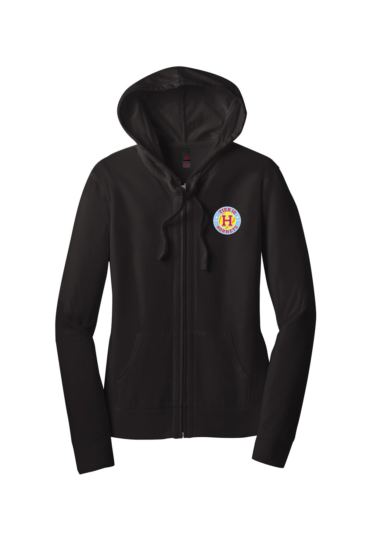 Women’s Fitted Jersey Full-Zip Hoodie