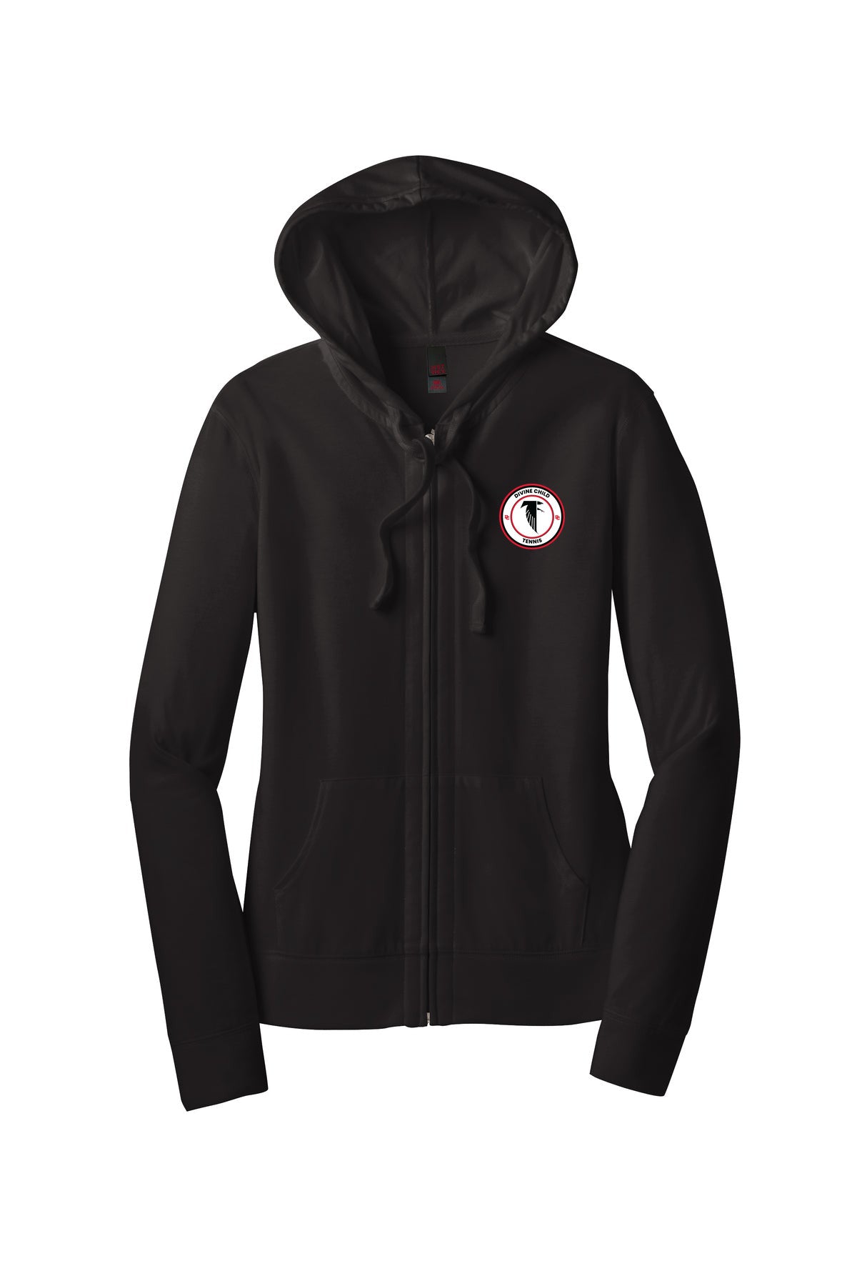 Women’s Fitted Jersey Full-Zip Hoodie