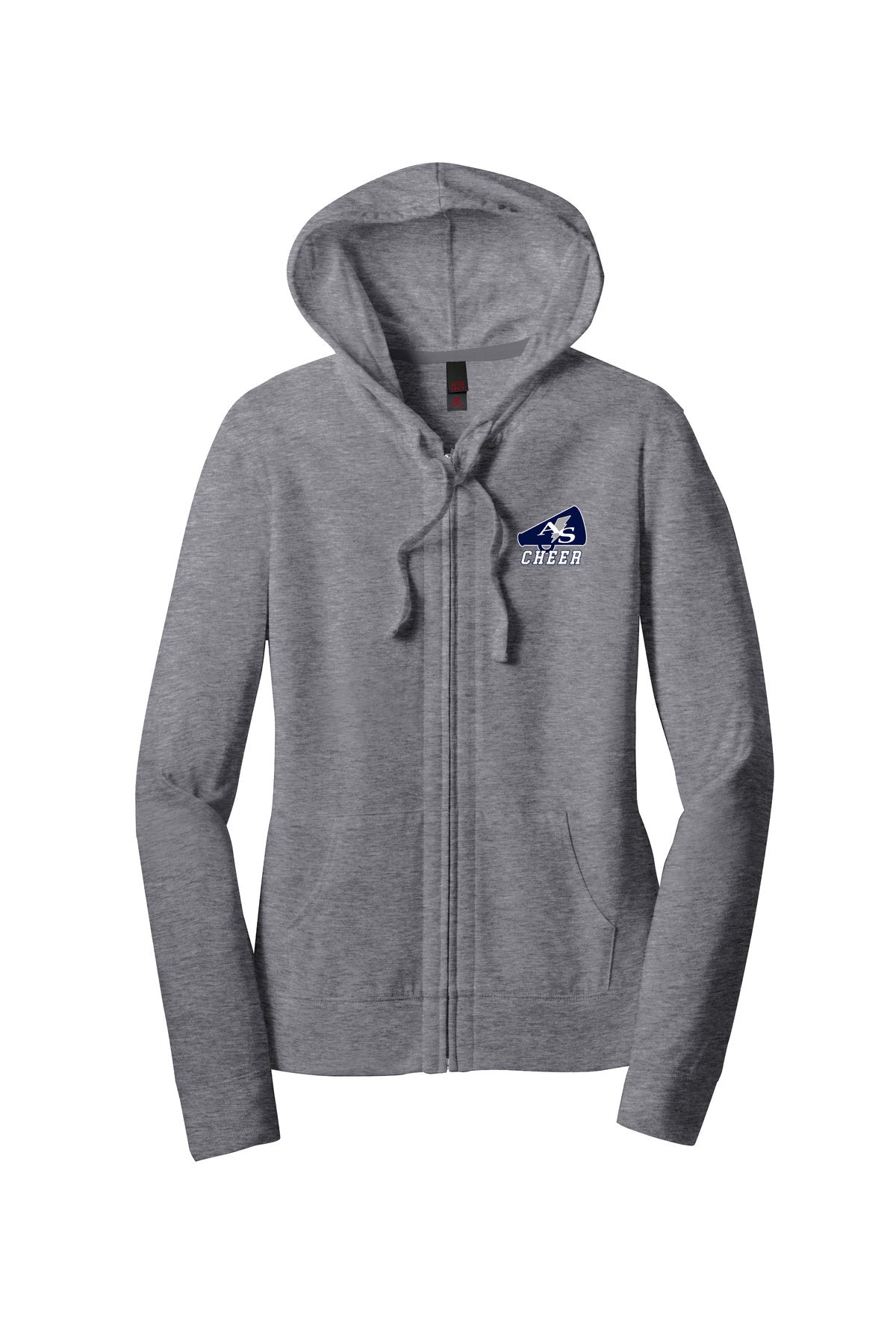 Women’s Fitted Jersey Full-Zip Hoodie