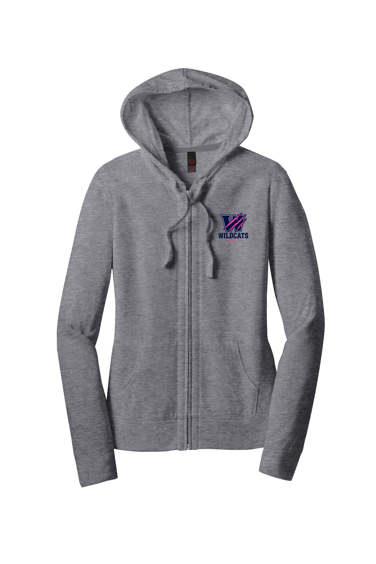 Women’s Fitted Jersey Full-Zip Hoodie