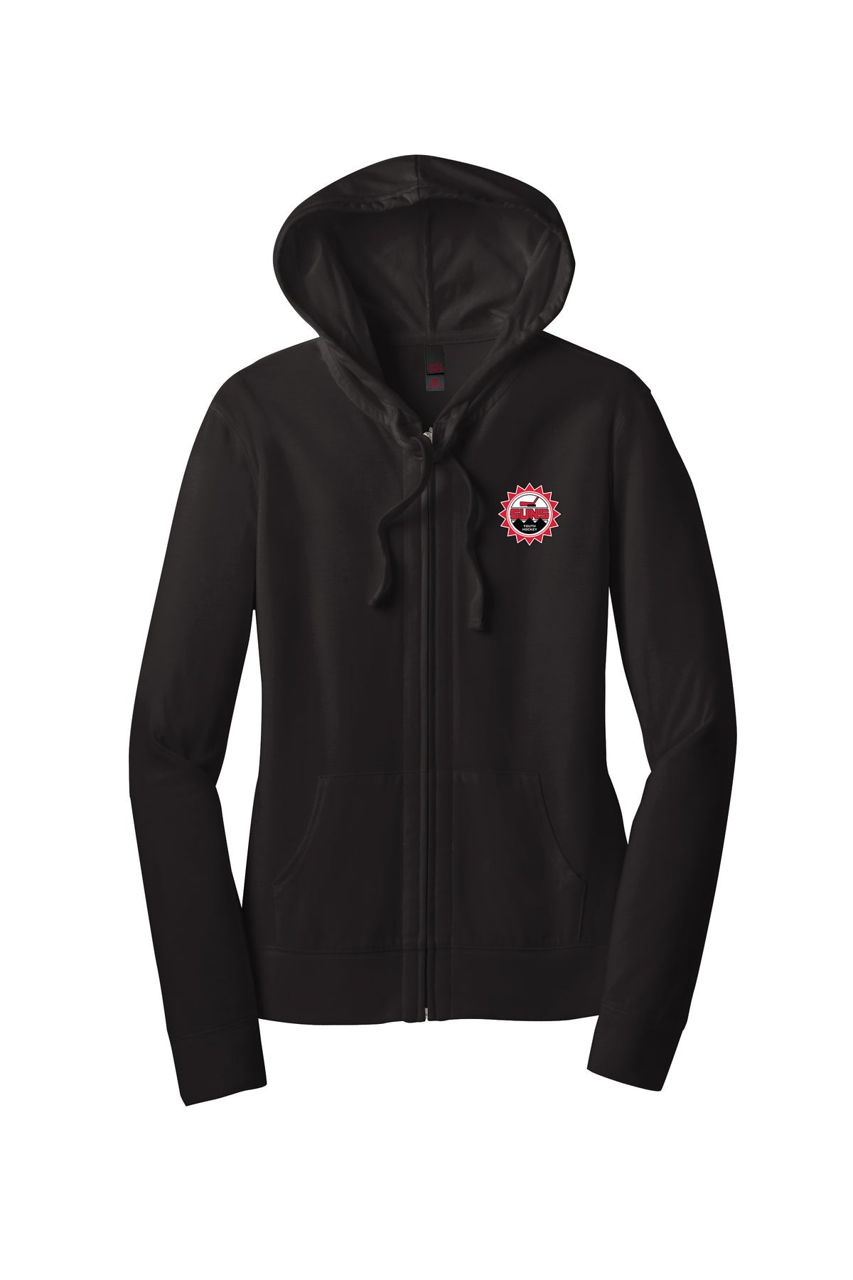 Women’s Fitted Jersey Full-Zip Hoodie