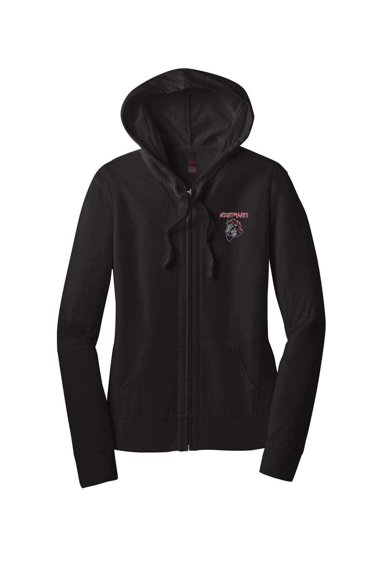 Women’s Fitted Jersey Full-Zip Hoodie
