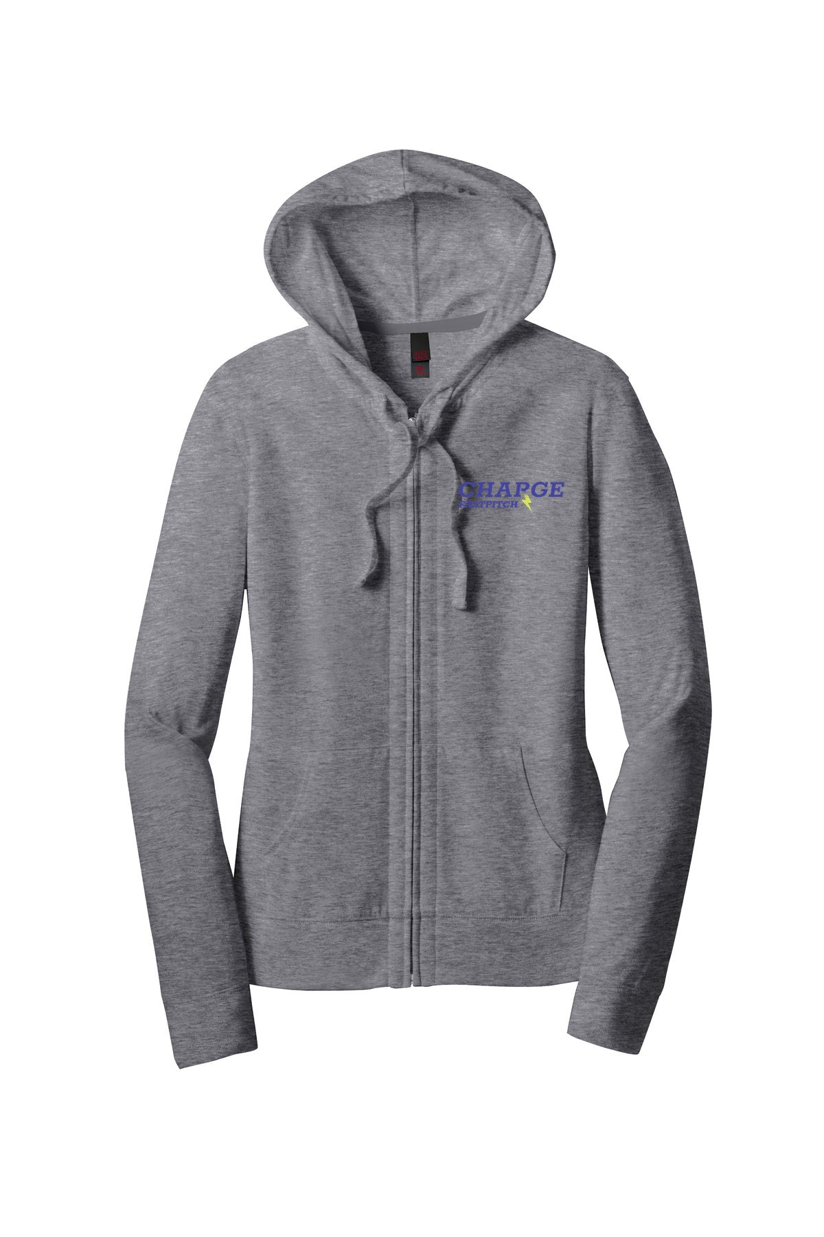 Women’s Fitted Jersey Full-Zip Hoodie
