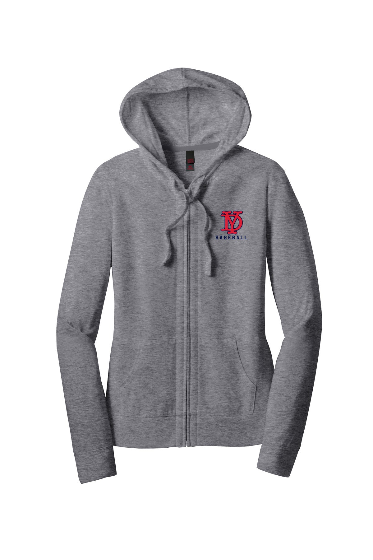 Women’s Fitted Jersey Full-Zip Hoodie