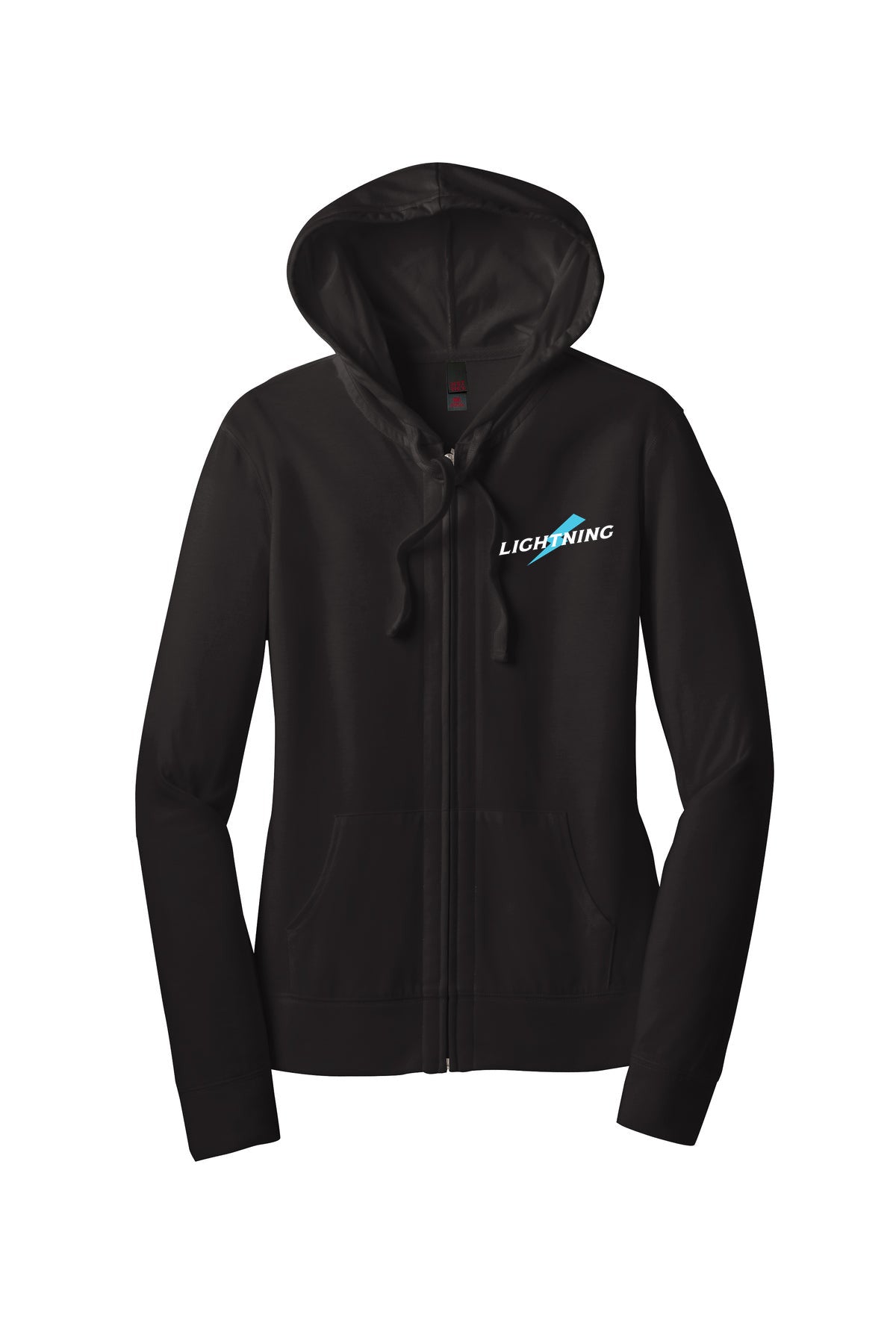 Women’s Fitted Jersey Full-Zip Hoodie