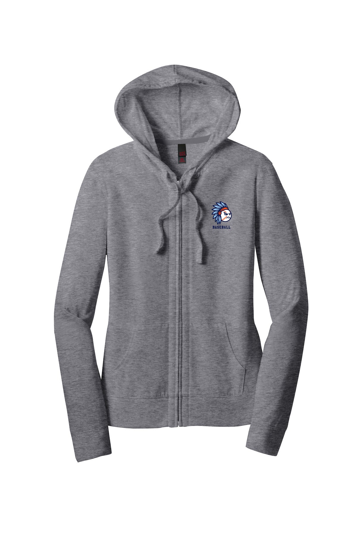 Women’s Fitted Jersey Full-Zip Hoodie
