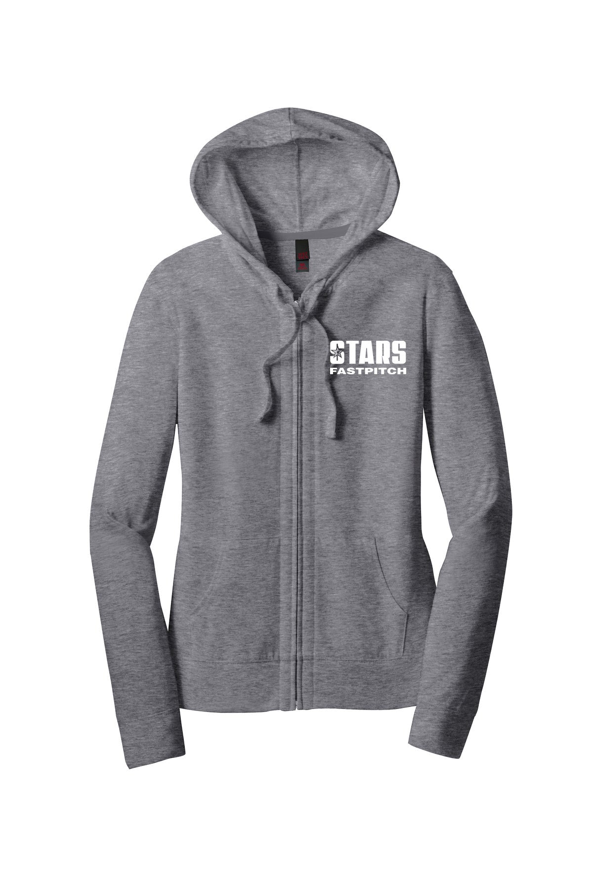 Women’s Fitted Jersey Full-Zip Hoodie