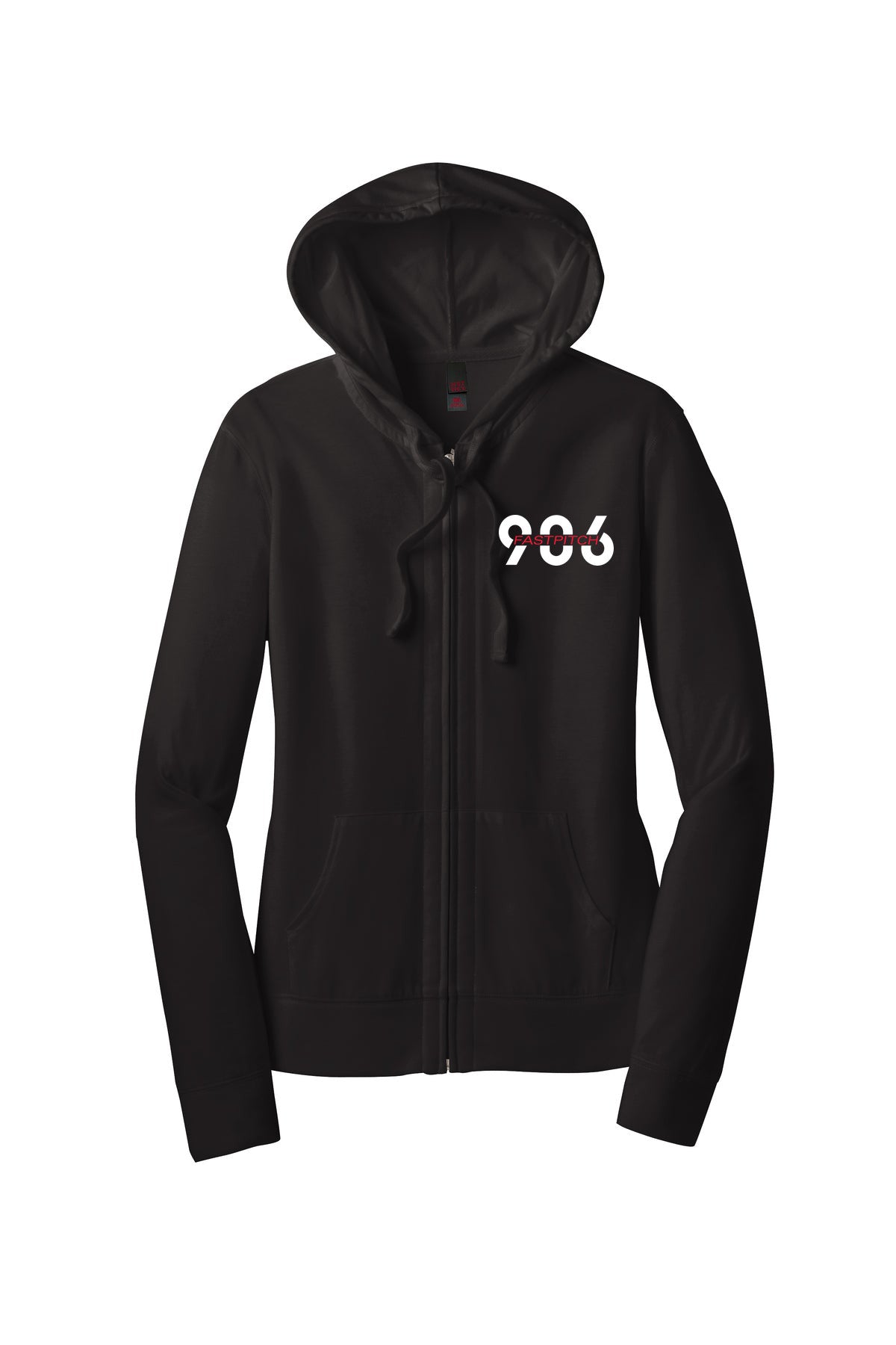 Women’s Fitted Jersey Full-Zip Hoodie