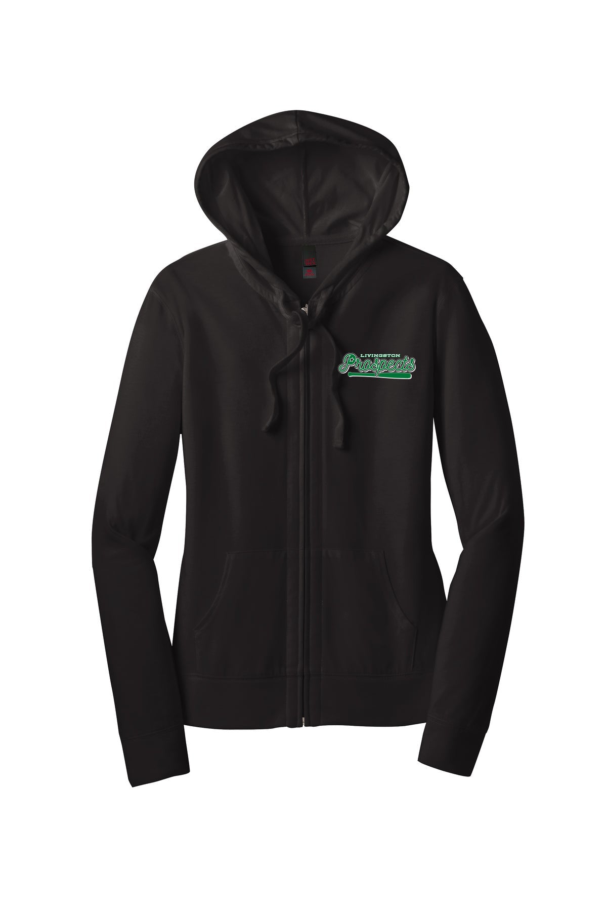 Women’s Fitted Jersey Full-Zip Hoodie
