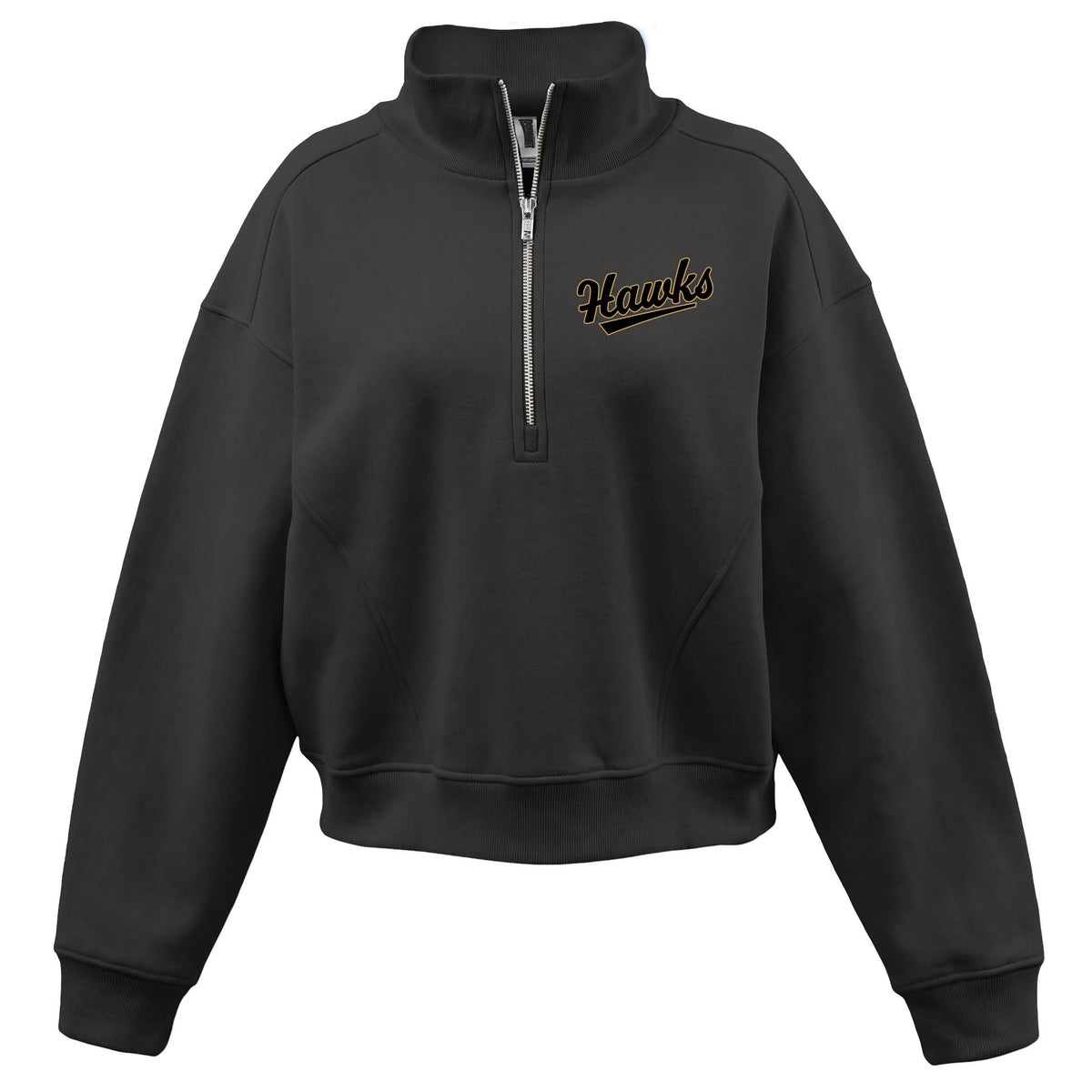 Womens Half-Zip Mock