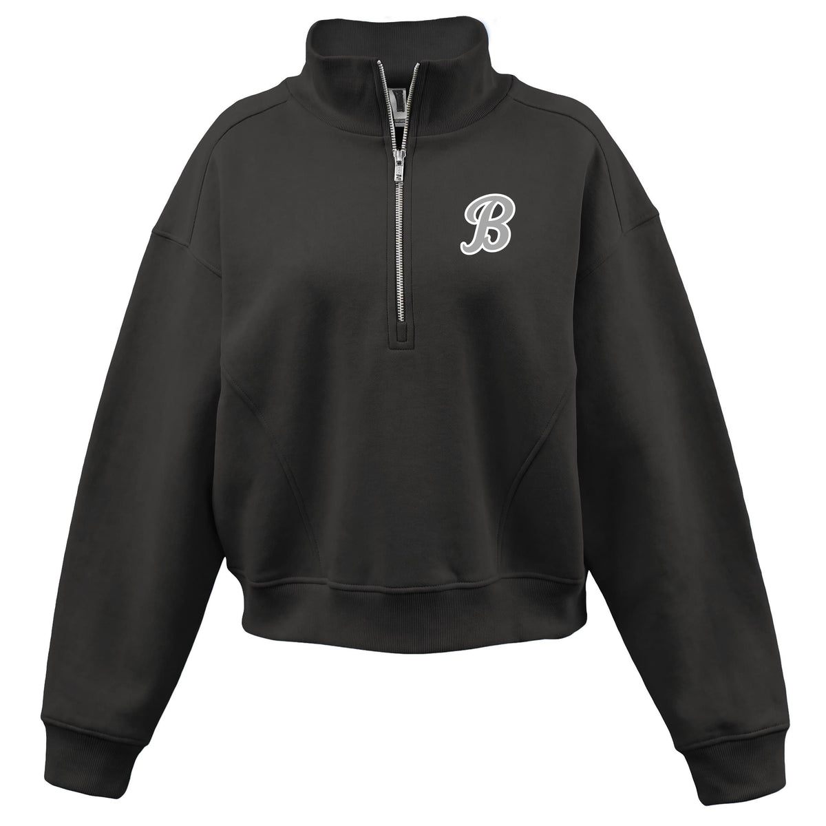 Womens Half-Zip Mock