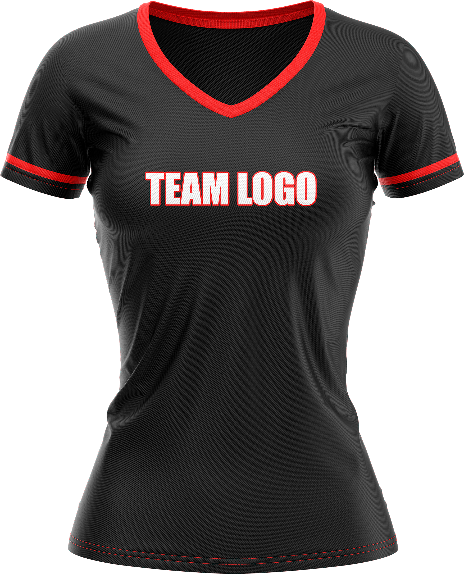 Custom Womens V-Neck Jersey -