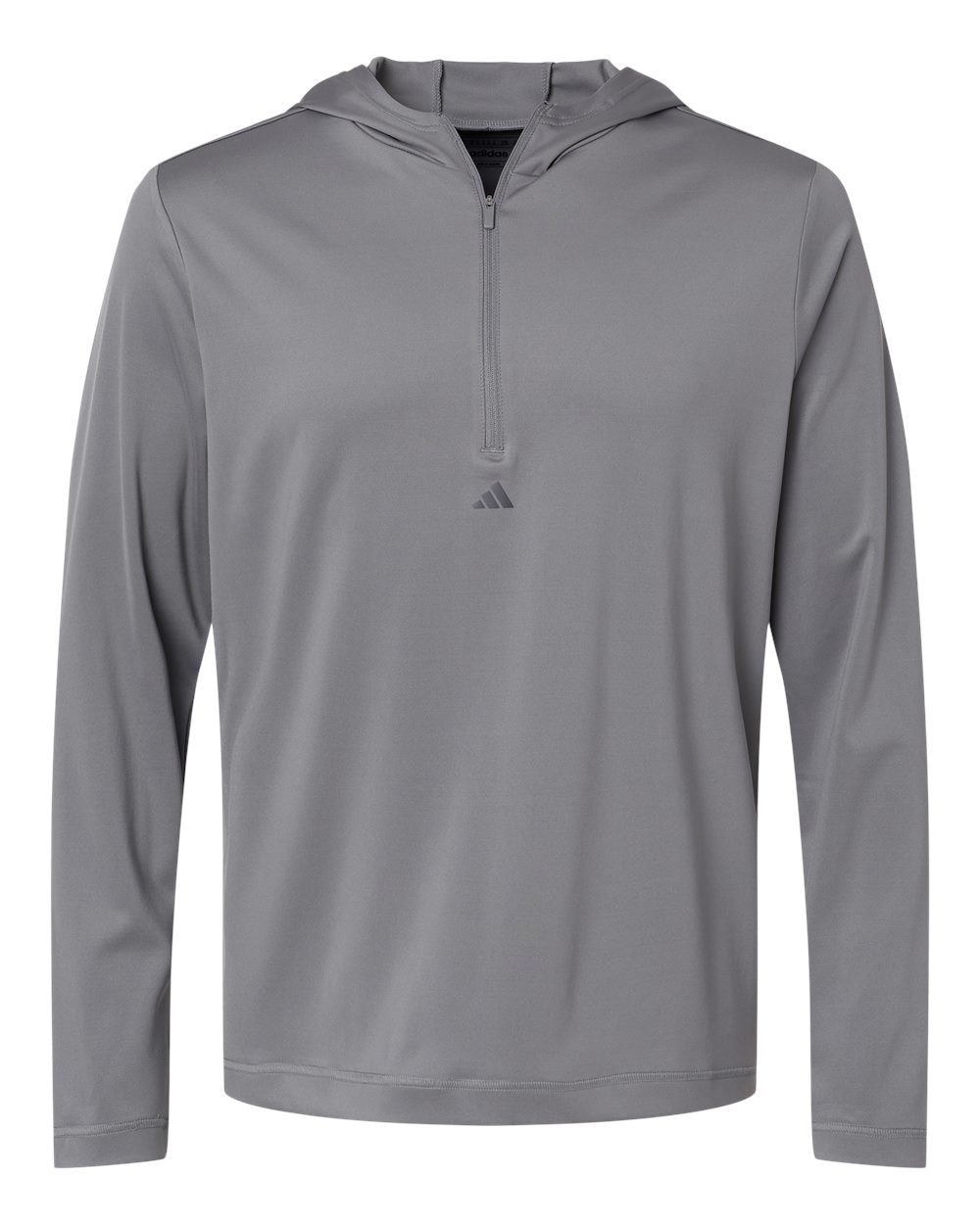 Adidas Men's Lightweight Quarter-Zip Hooded Pullover