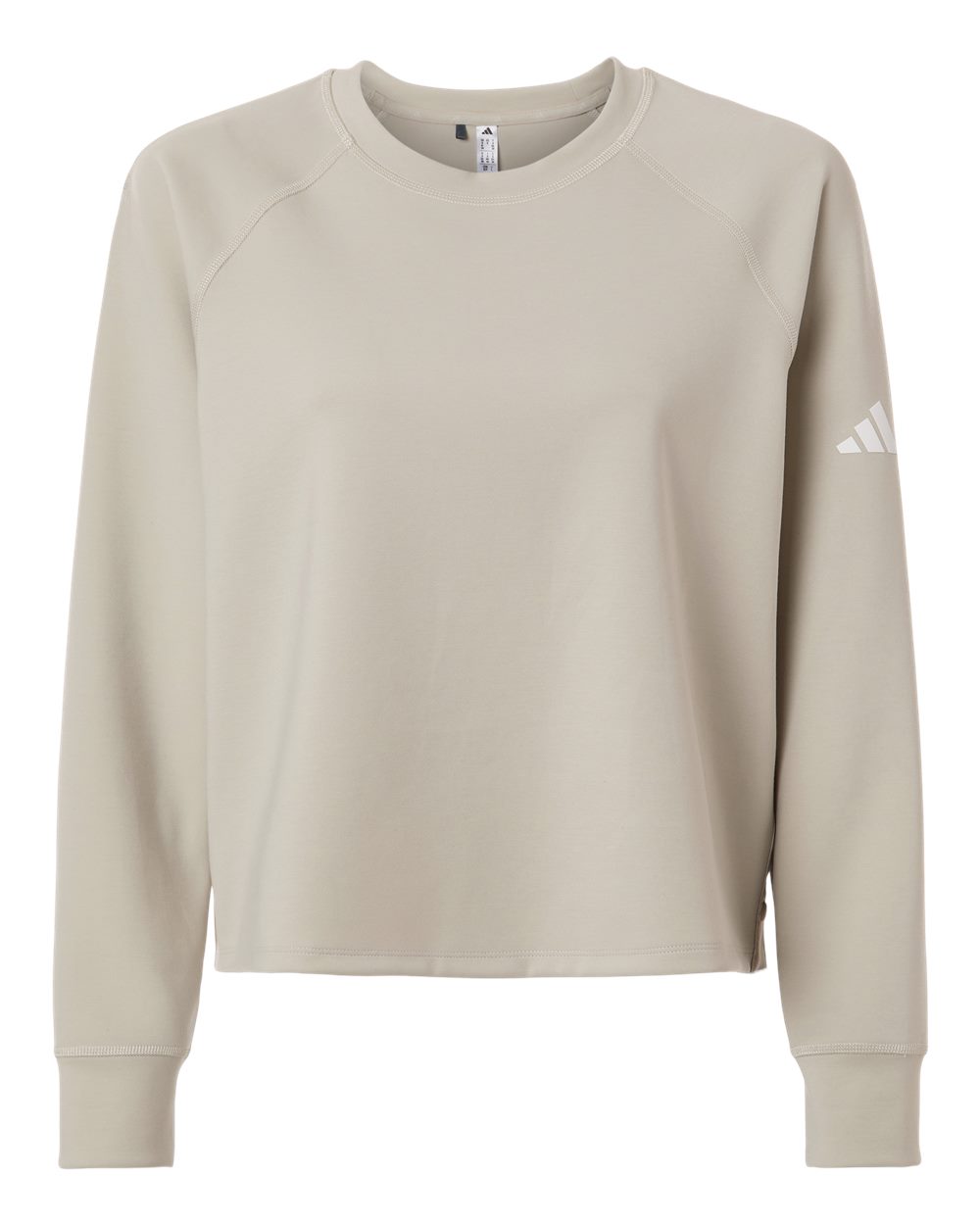 Adidas Women's Beyond Side-Snap Crewneck Sweatshirt