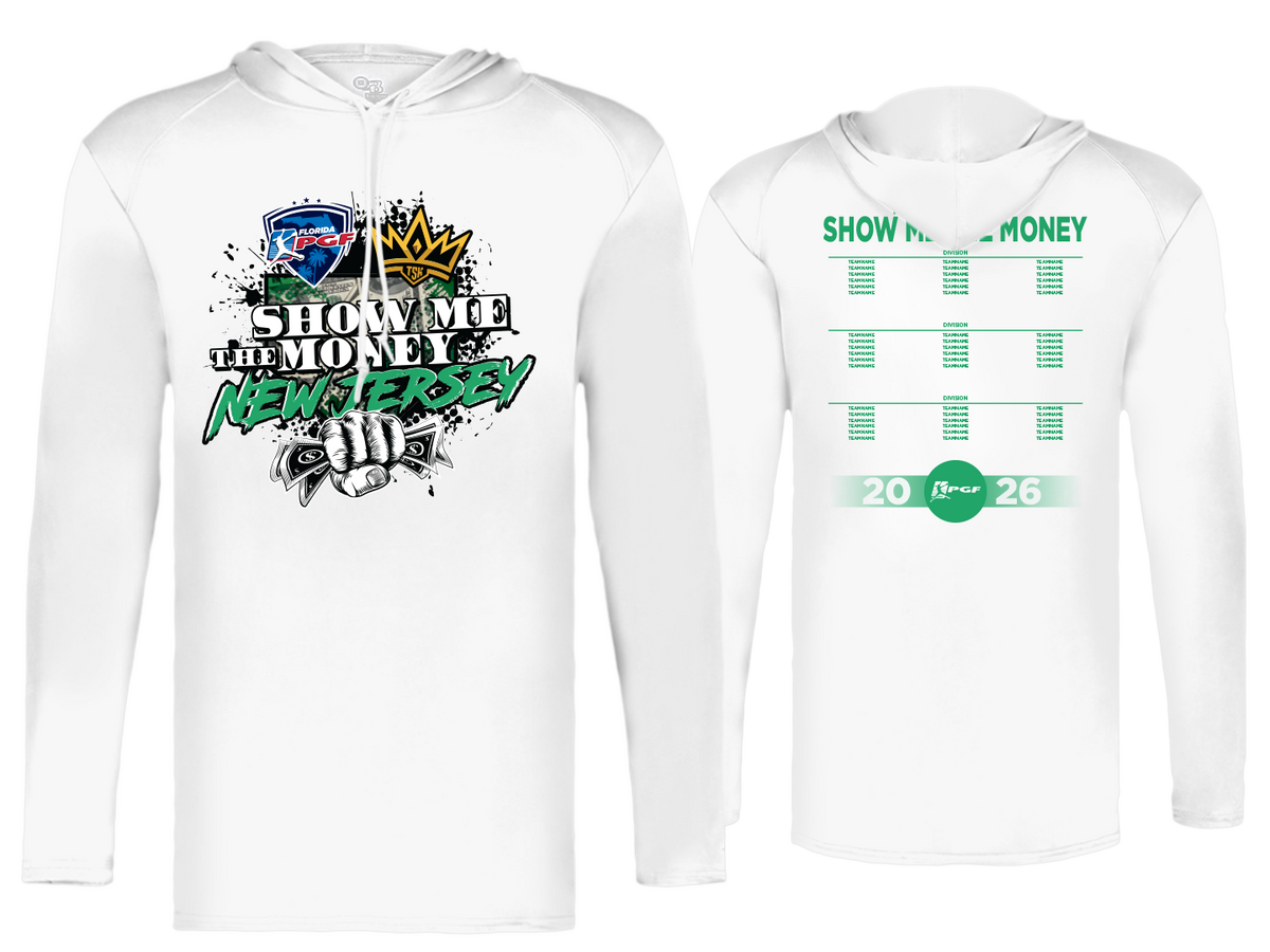 Unisex Hooded Long Sleeve T-Shirt - New Jersey
