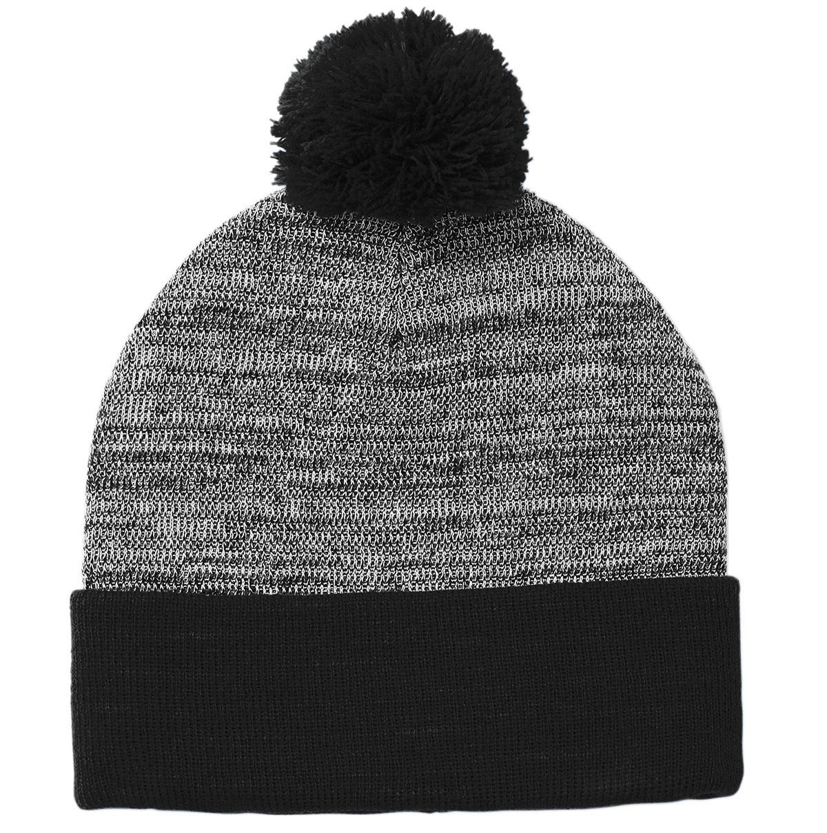 Heather Pom Beanie