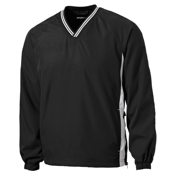 V-Neck Wind Shirt Pullover