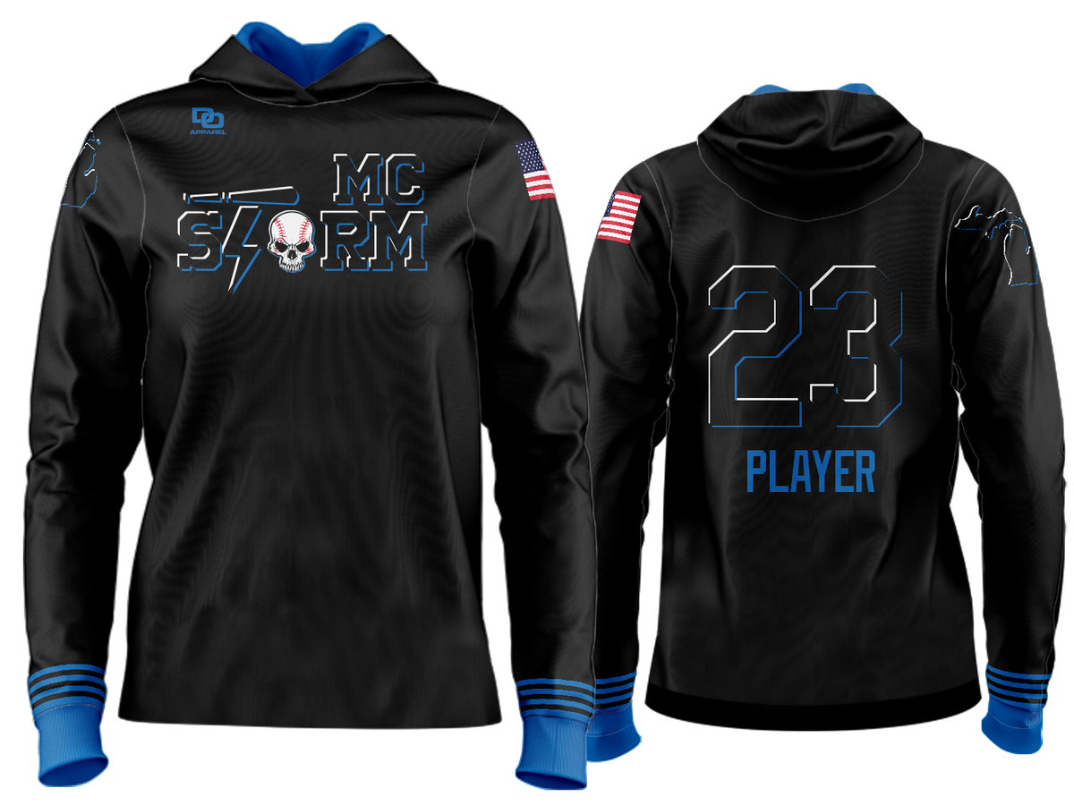 Custom Team Hoodie - CIN City Black