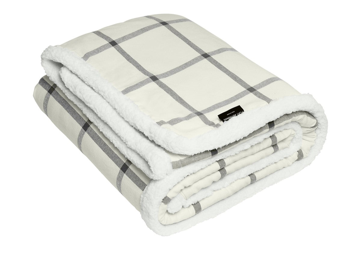 Port Authority Flannel Sherpa Blanket