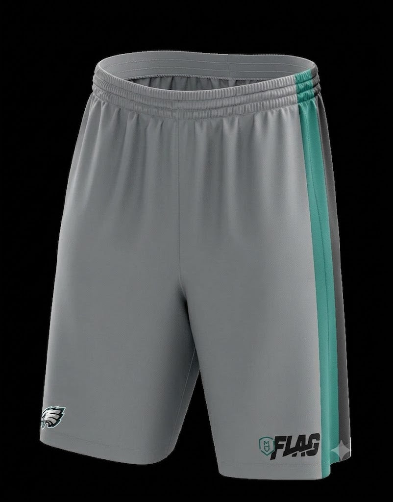 Millard Custom Shorts - Eagles Grey