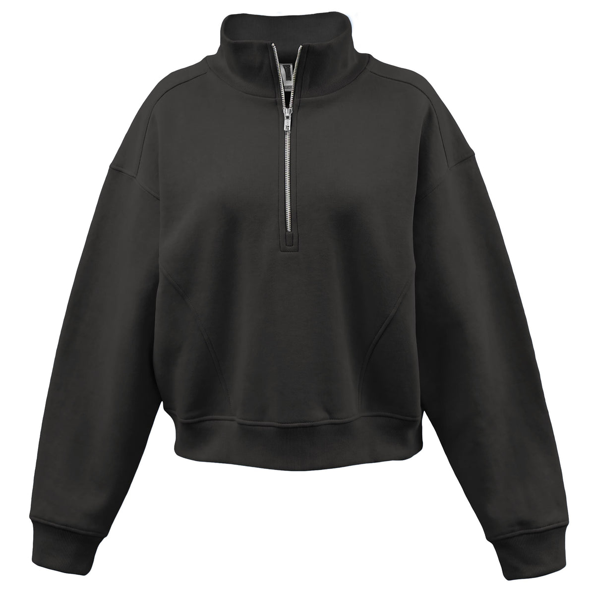 Womens Half-Zip Mock