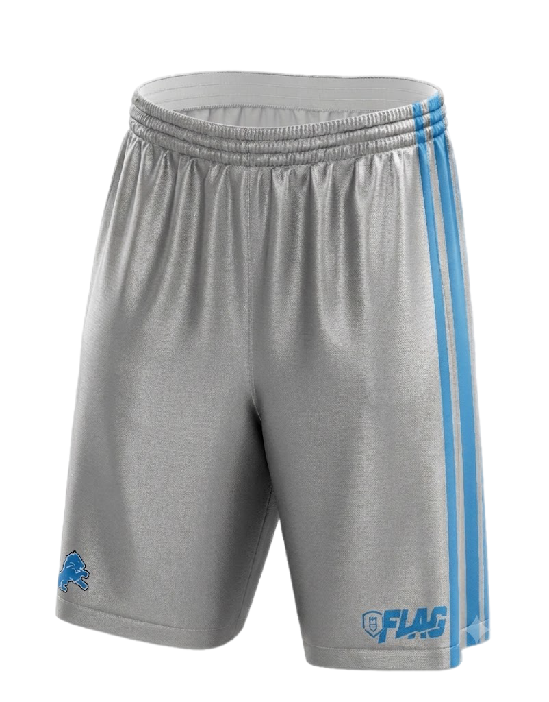 Millard Custom Shorts - Lions Silver