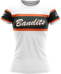 Custom Womens Crew Jersey - Black Stripe