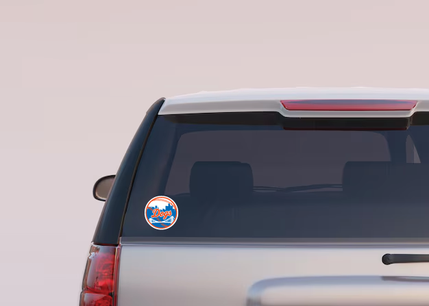 Hit Dogs Car Sticker