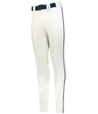 Crush Tapered Baseball Pant - White/Navy