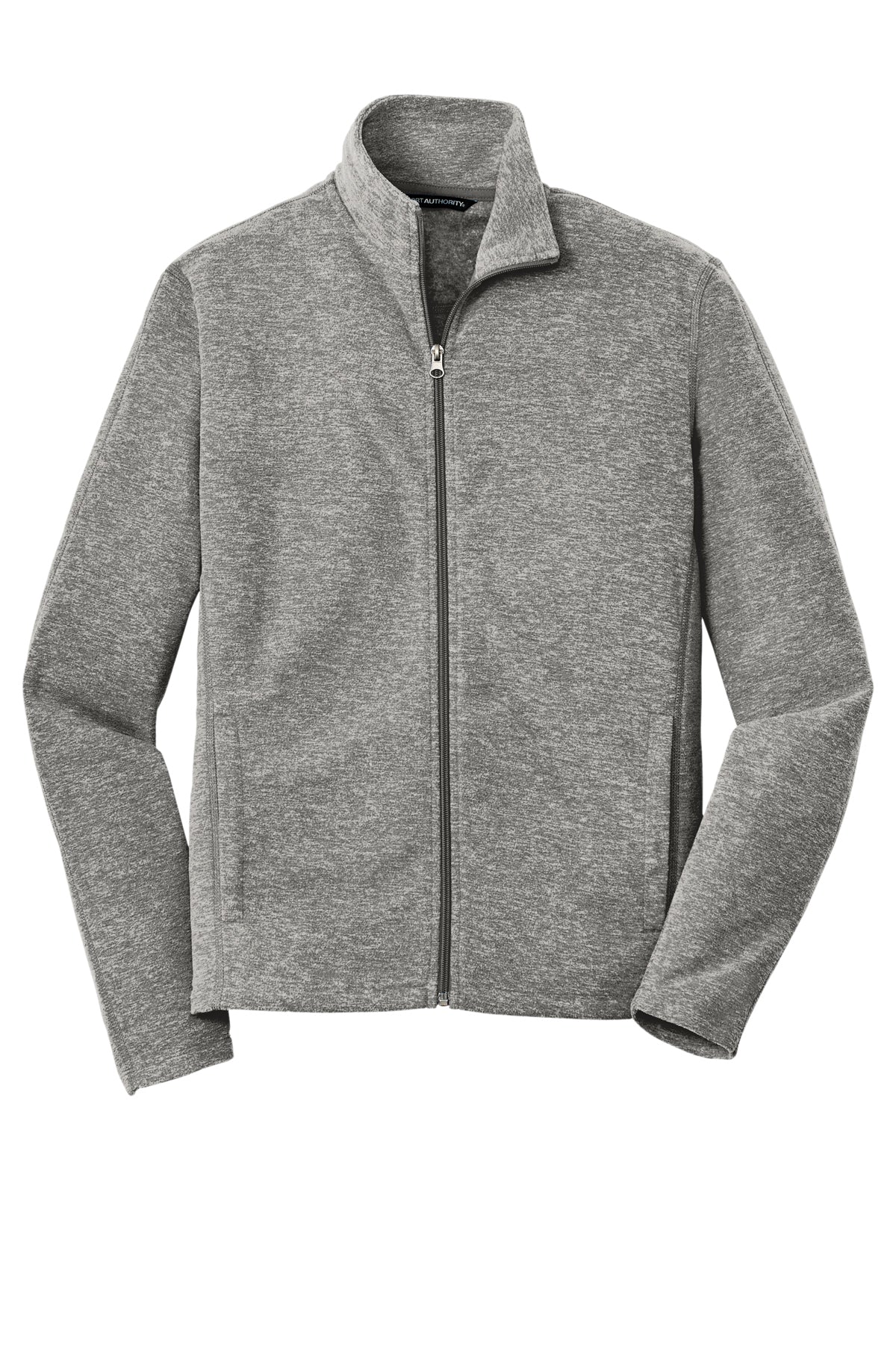 Heather Microfleece Full-Zip Jacket