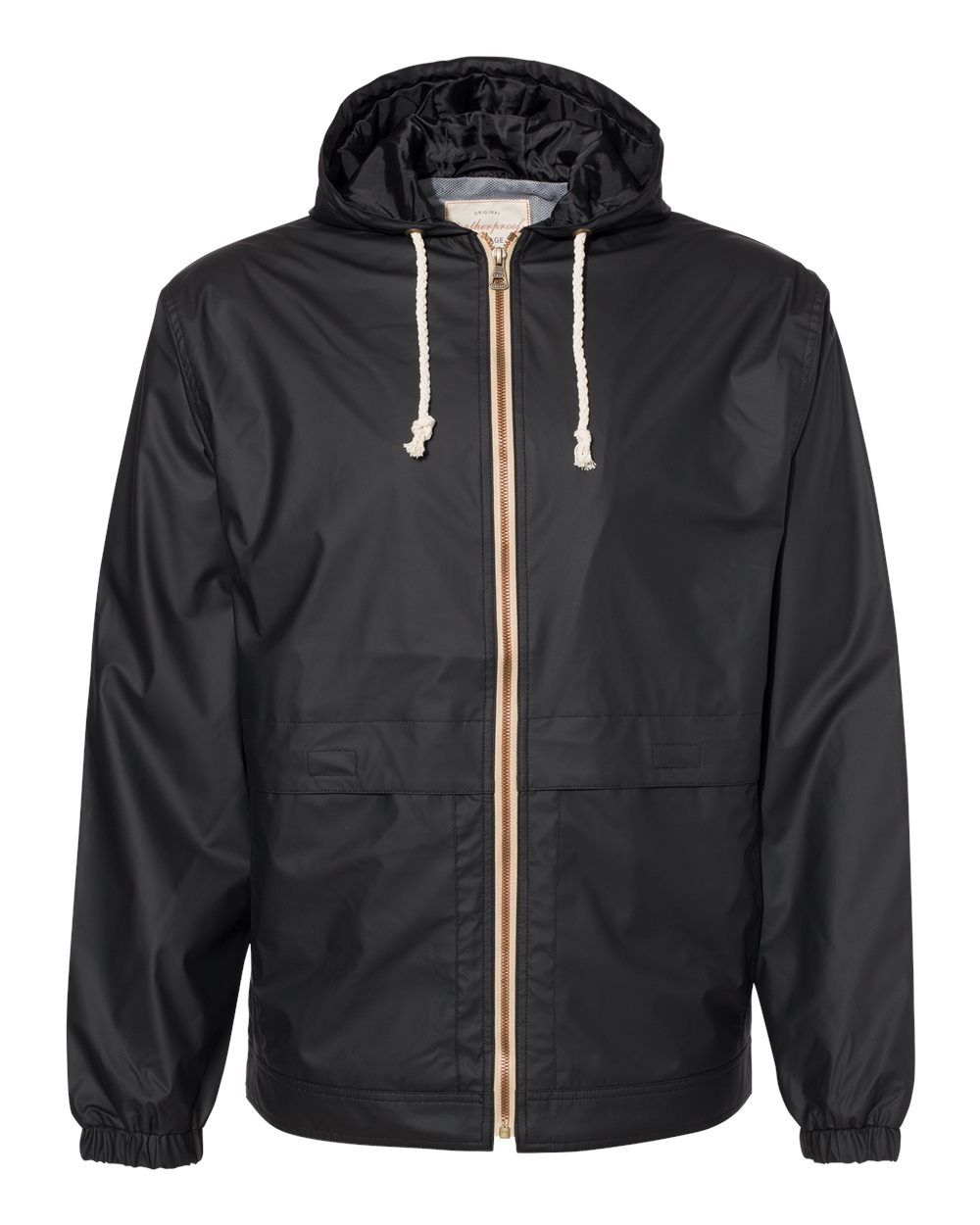 Unisex Vintage Hooded Rain Jacket