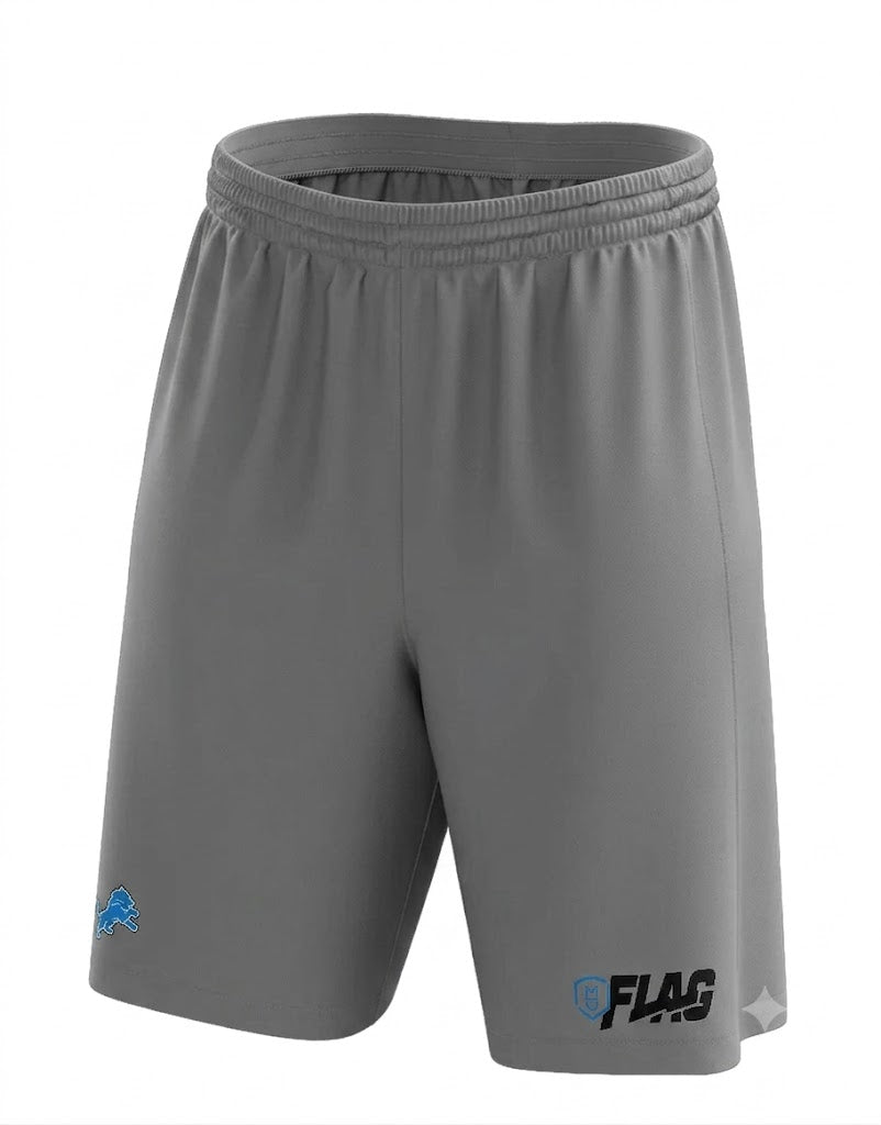Millard Custom Shorts - Lions Silver