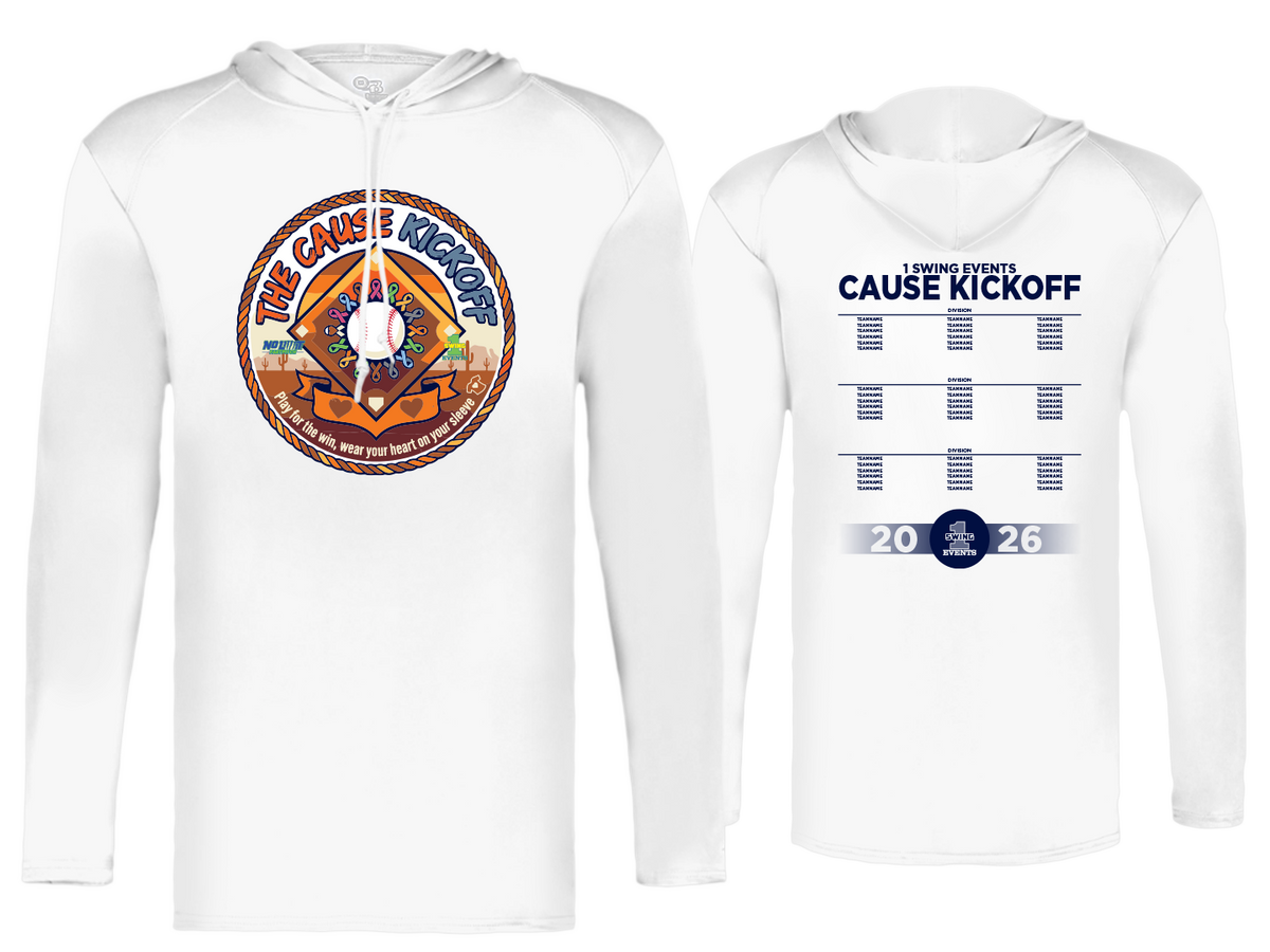 Unisex Hooded Long Sleeve T-Shirt - The Cause