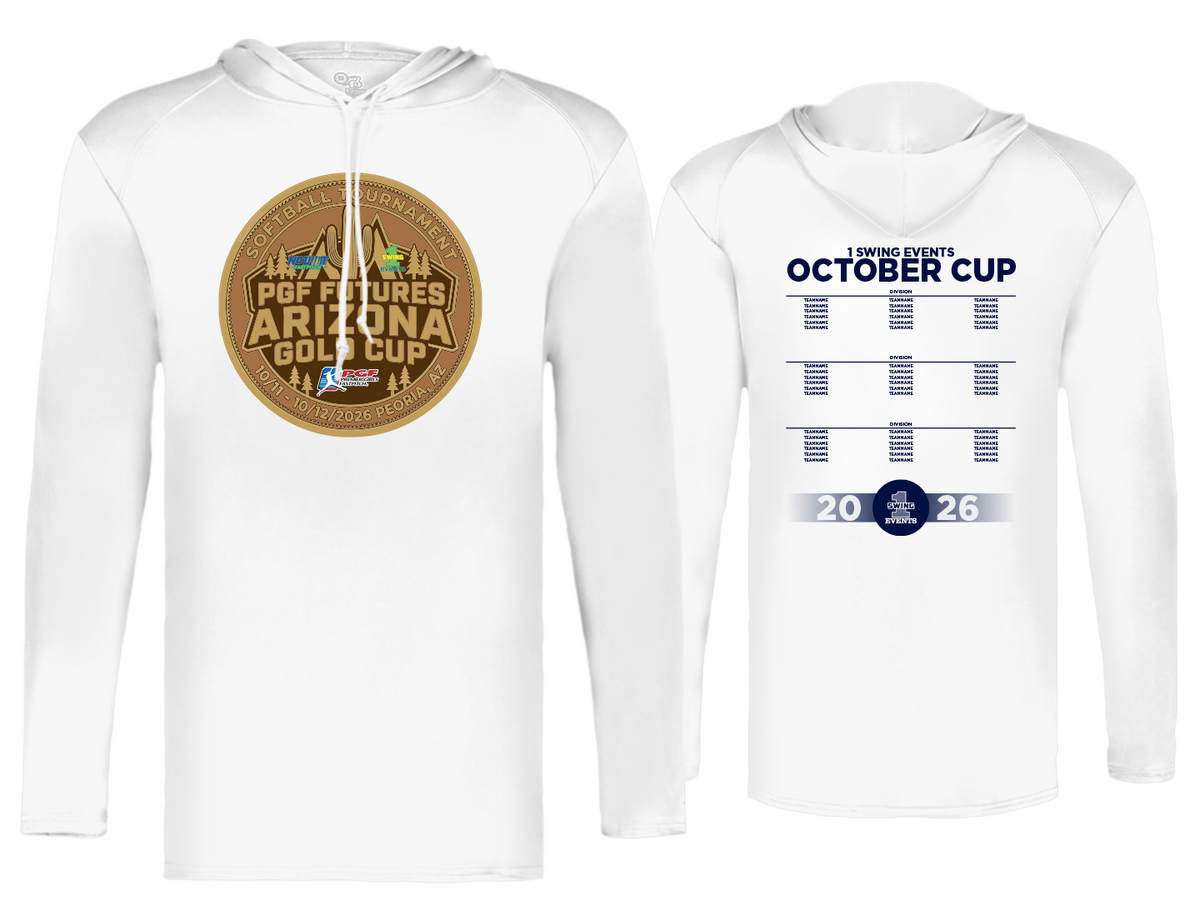 Unisex Hooded Long Sleeve T-Shirt - Arizona Gold Cup
