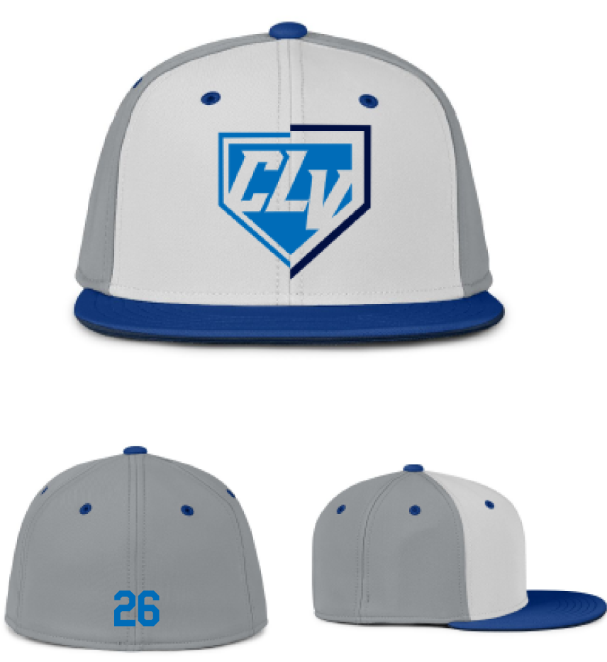 Perforated GameChanger - White/Silver/Navy