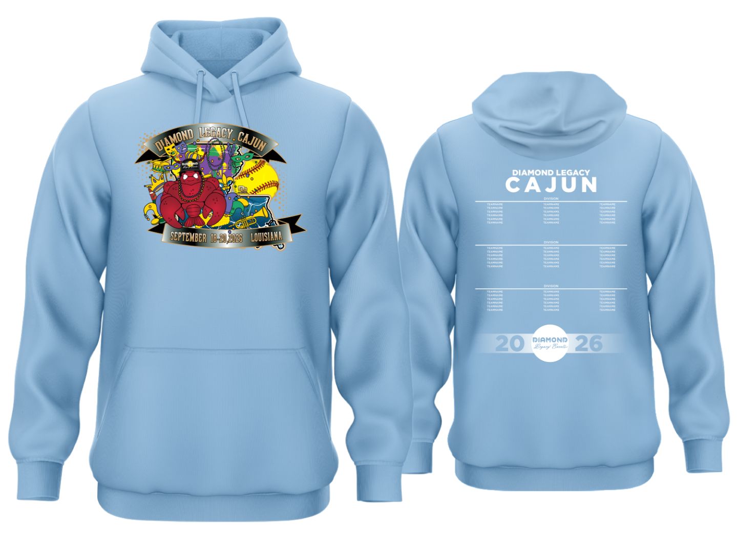 Tournament Fleece Hoodie - The Cajun Columbia