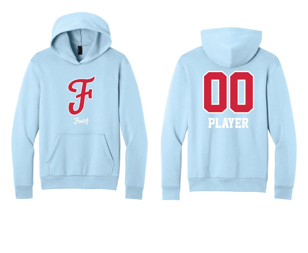 Softstyle Fleece Hoodie - Ice Blue