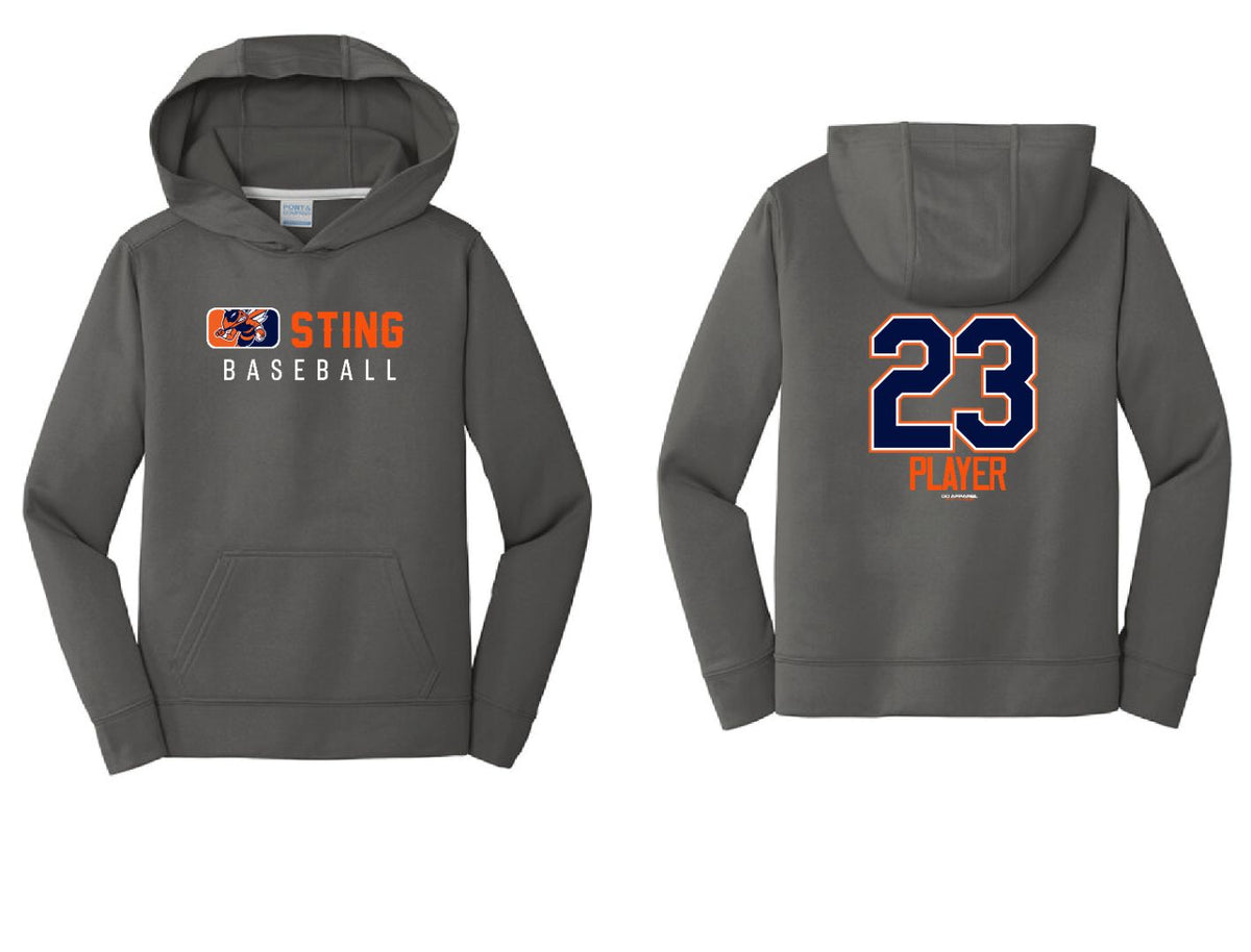 Port & Co Performance Fleece Pullover Hooded Sweatshirt