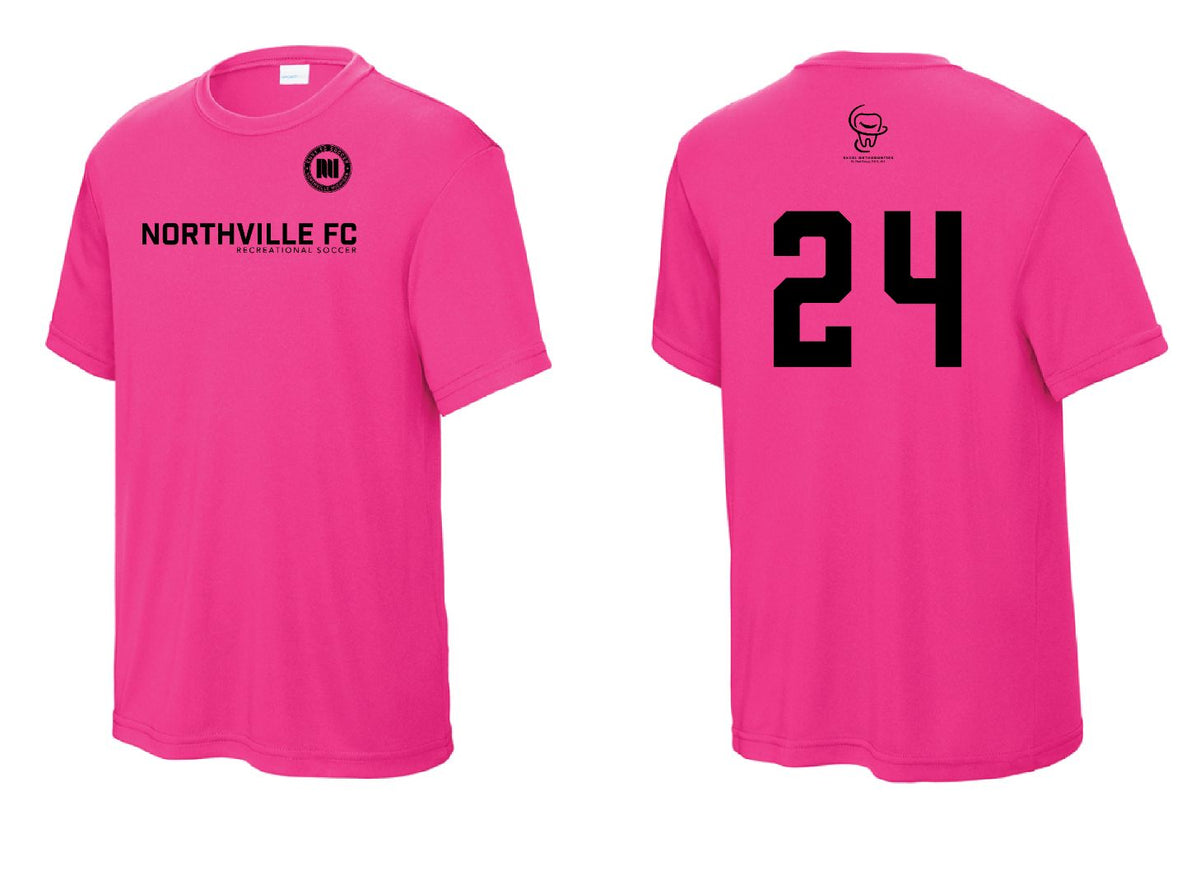 PosiCharge Competitor Tee - Neon Pink