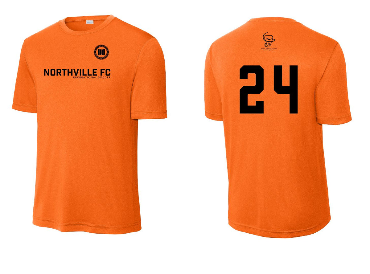 PosiCharge Competitor Tee - Neon Orange