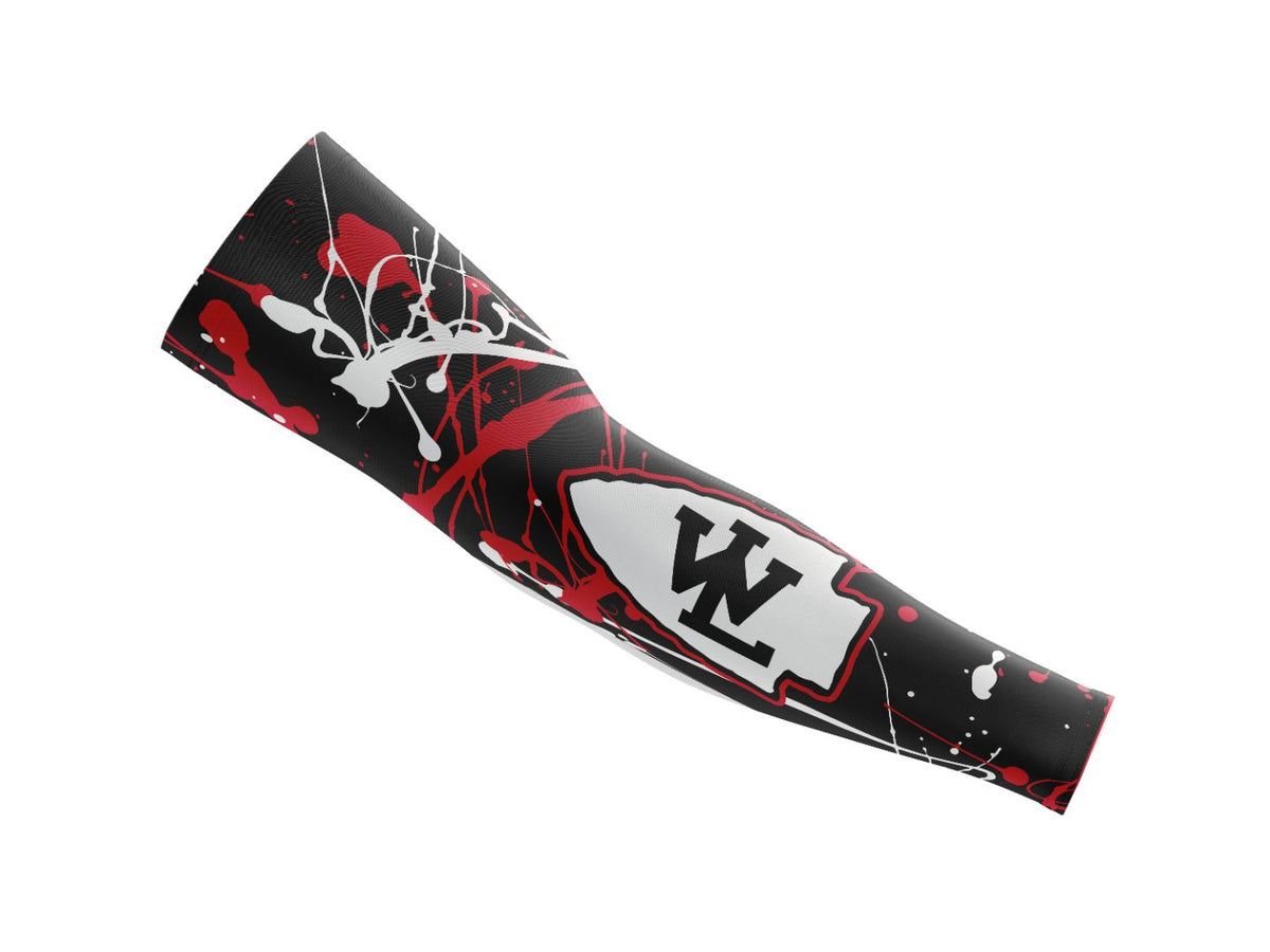 Custom Compression Arm Sleeve - Black