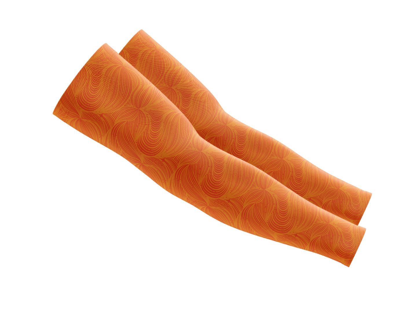Custom Compression Arm Sleeve - Orange