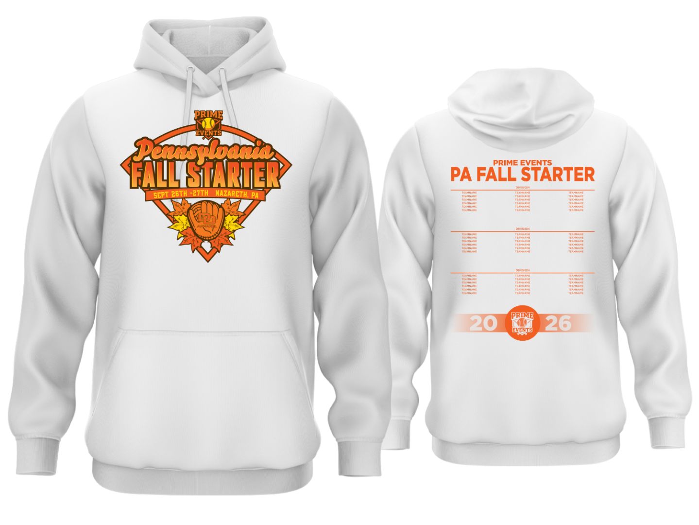 Tournament Fleece Hoodie - PA Fall Starter