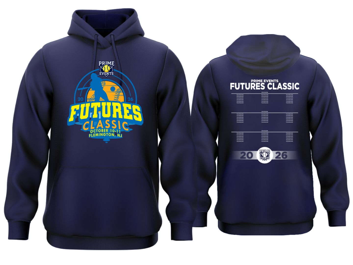 Tournament Fleece Hoodie - Futures Classic Navy