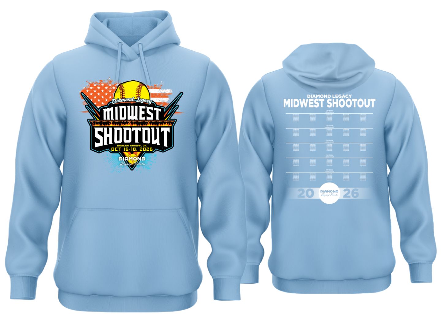 Tournament Fleece Hoodie - Midwest Shootout Columbia